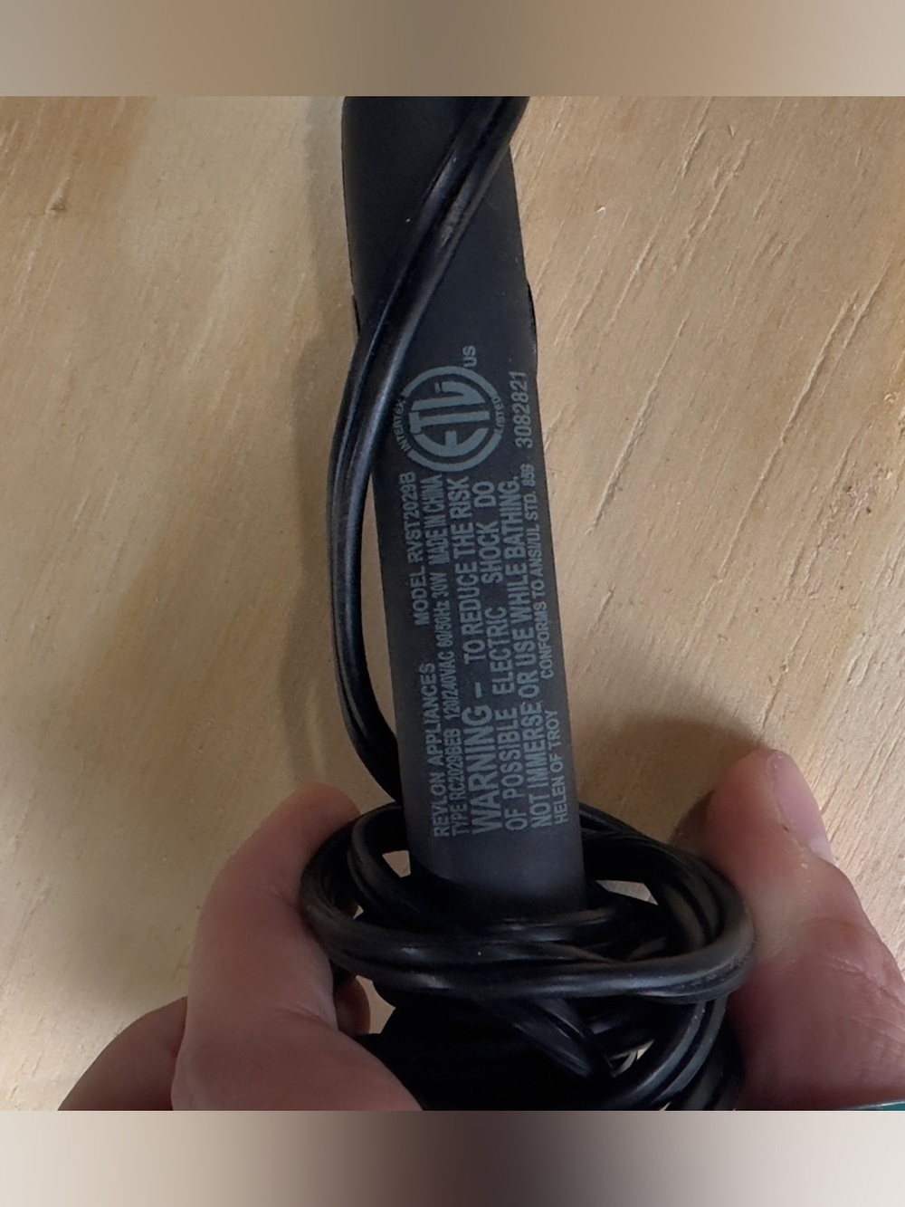 mini Revlon ceramic flat iron series (Model RVST2029D / RVST2029 series) - Picture 7 of 7